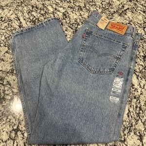 Levi's® 505® Men's Regular Fit Jeans Light-Stonewash, 36W x‎ 30L. NEW